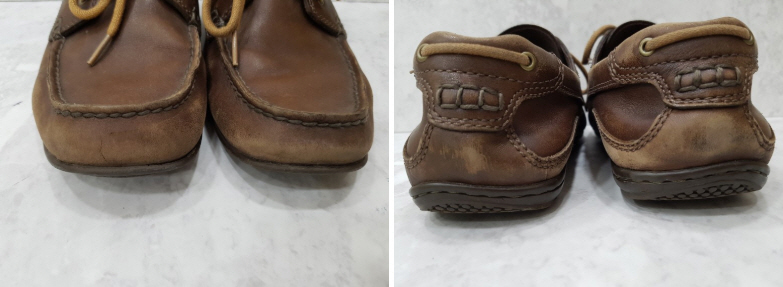 RockPort 락포트 남성화 로퍼 복원 염색