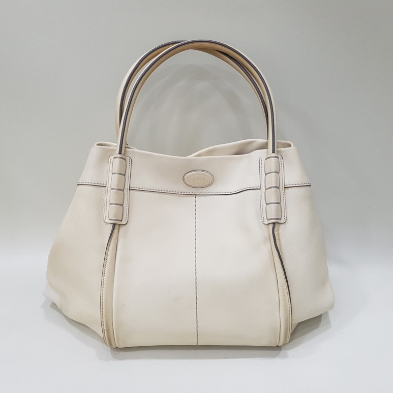 TOD'S 토즈가방 토트백 염색