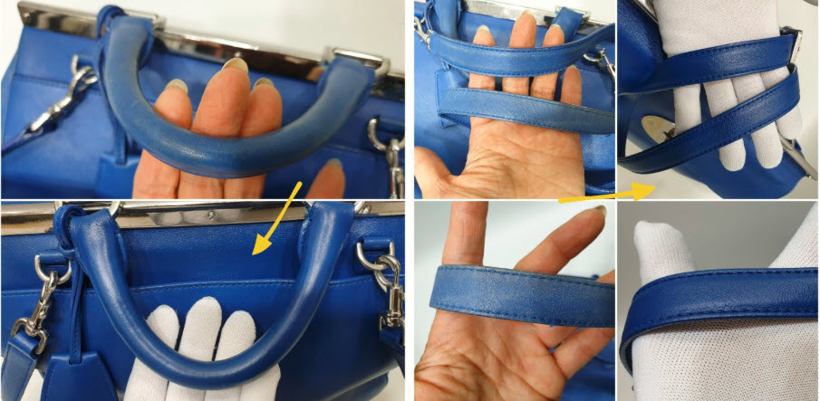 멀버리 투웨이백 원래색 살리기
