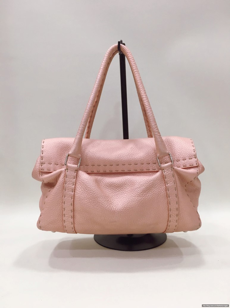 펜디 FENDI 연분홍색 토트백 숄더백