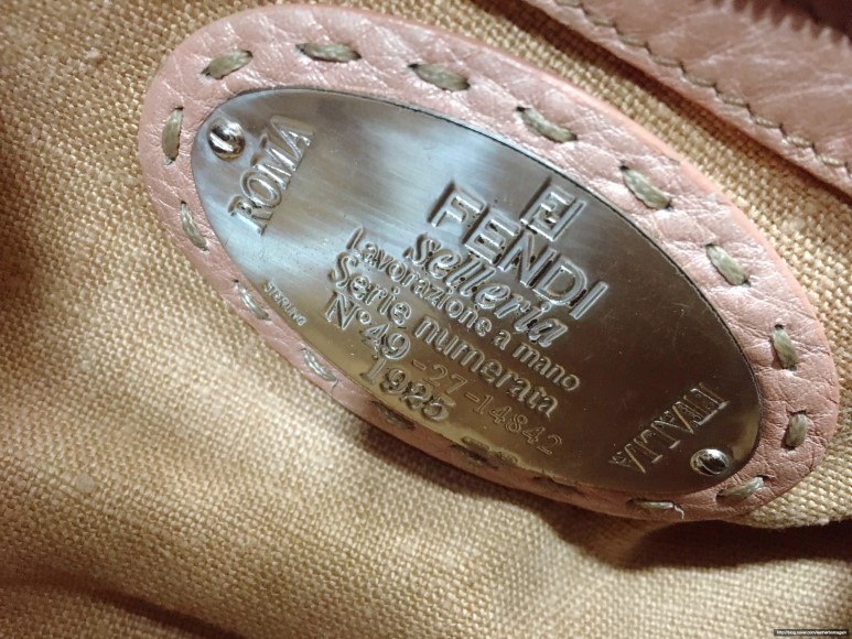 펜디 FENDI 연분홍색 토트백 숄더백