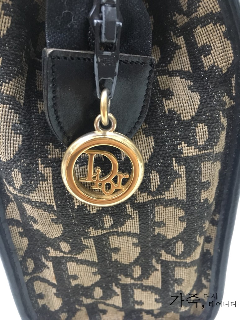 크리스찬 디올 Christian Dior 페브릭 토드백