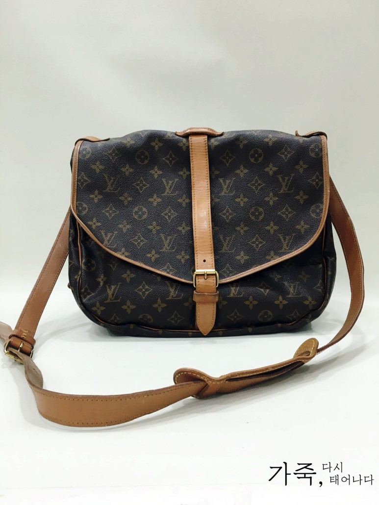 루이비통 소뮤르 35 쌍둥이백 크로스백 Louis Vuitton