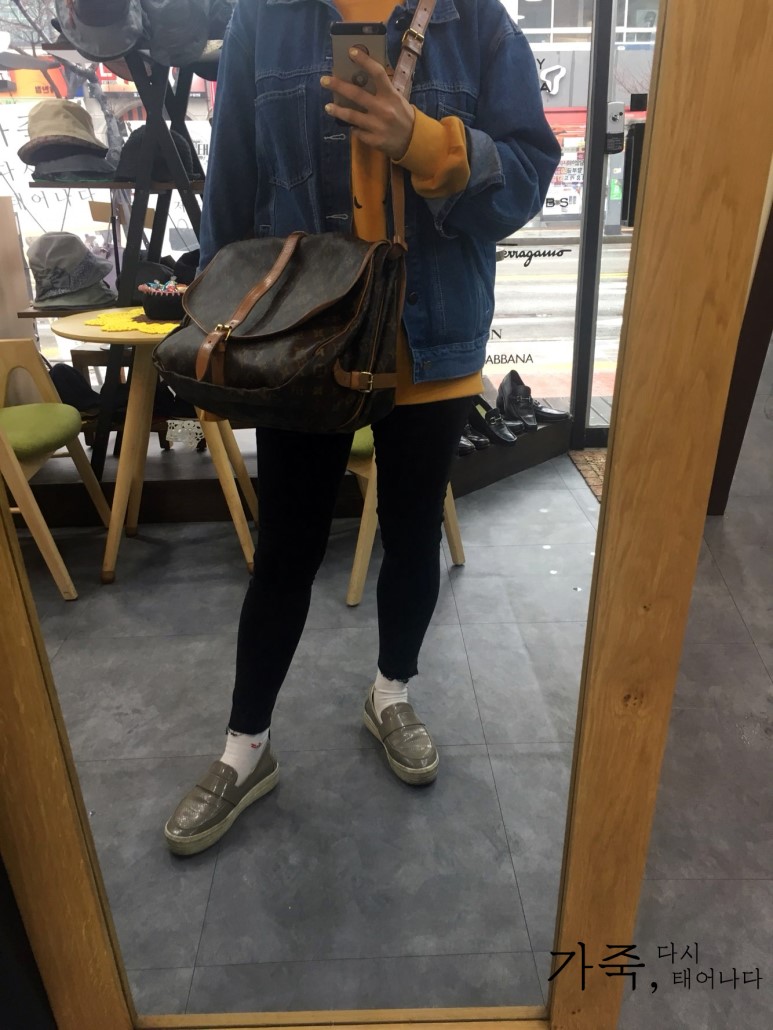 루이비통 소뮤르 35 쌍둥이백 크로스백 Louis Vuitton
