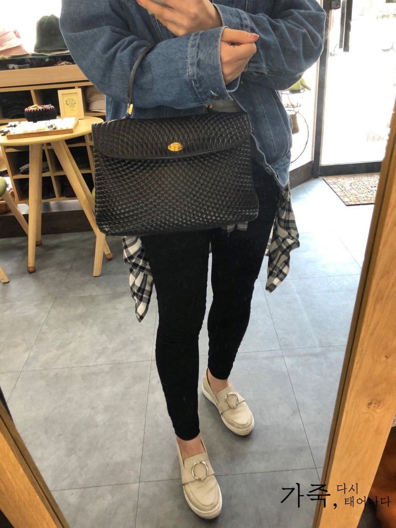 BALLY 발리 양가죽 스티치 토트백 / 토드백