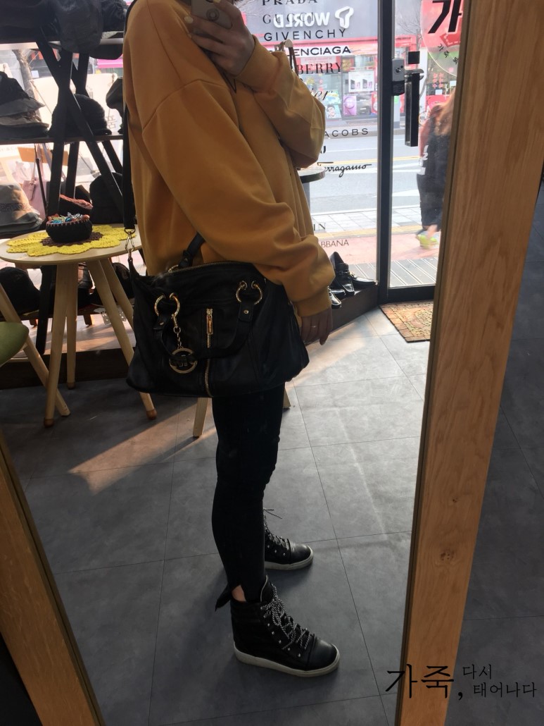 Micheal Kors 마이클 코어스 양가죽 투웨이백