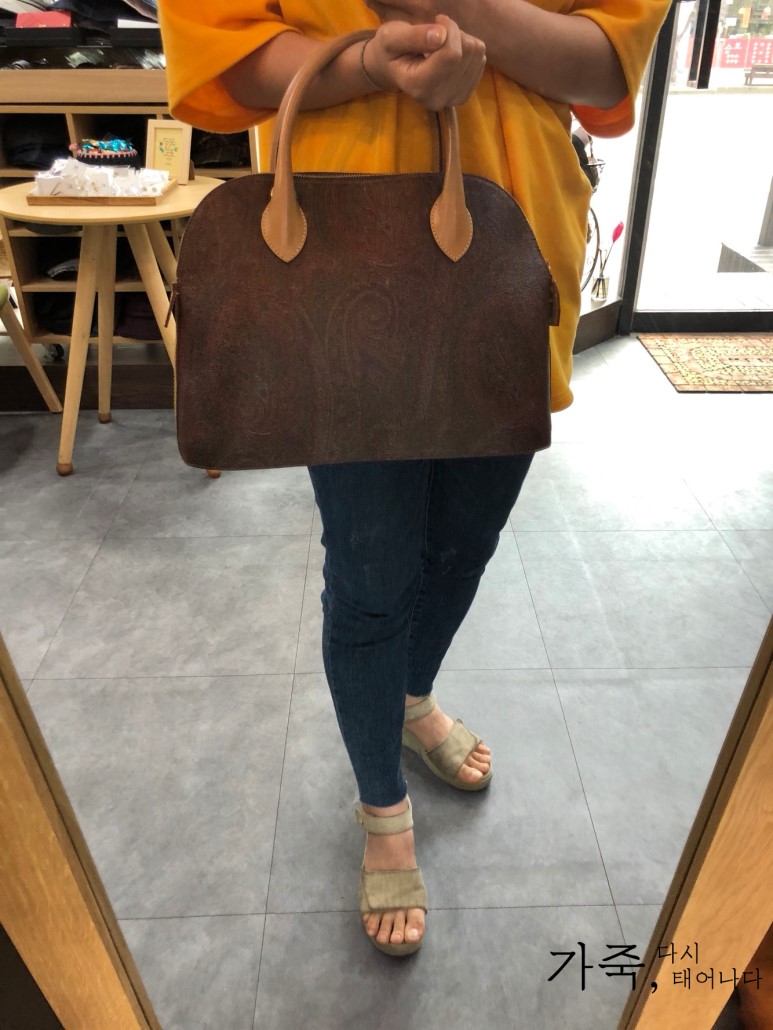 ETRO 에트로 페이즐리 락 토트백