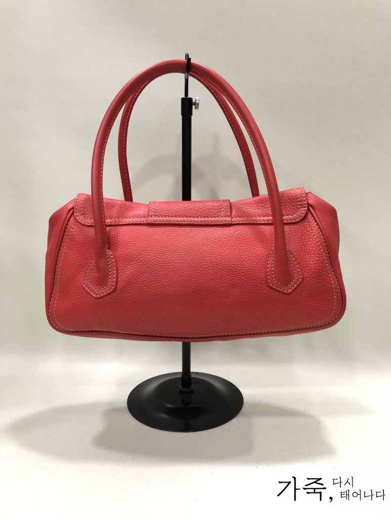 CELINE 셀린느 오렌지 바케트 토트백