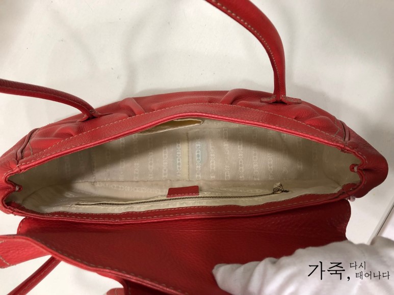 CELINE 셀린느 오렌지 바케트 토트백