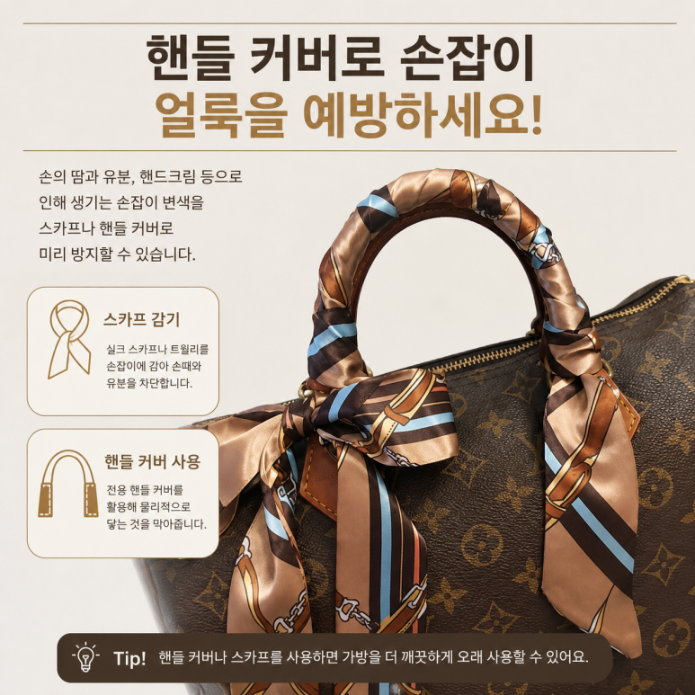 루이비통 가죽 얼룩 관리
