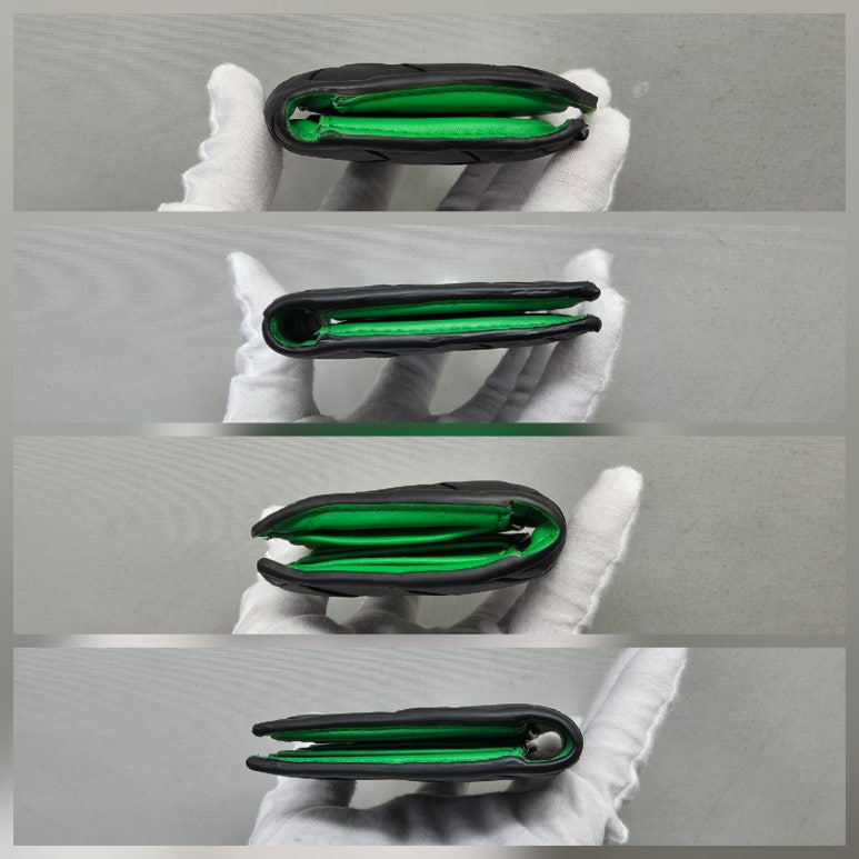 보테가 베네타 지갑 복원 후 상태